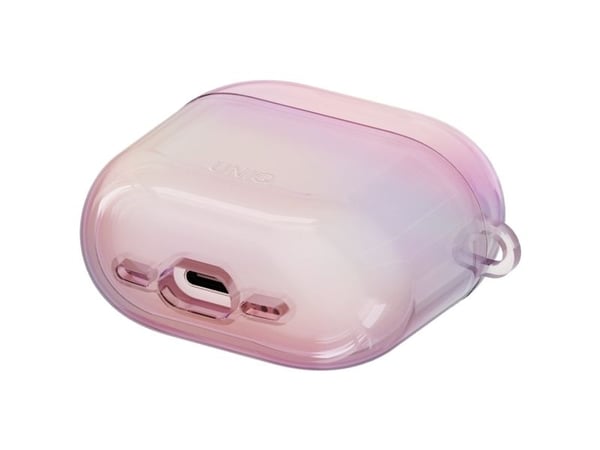 Uniq-etu i UNIQ Iridescia til AirPods 4, rosa prisme