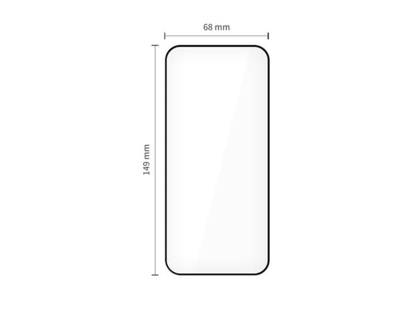 Tech-Protect härdat glas TECH-PROTECT QUICK SET+ 2-pack iPhone 13 / 13 Pro / 14 / 16E svart