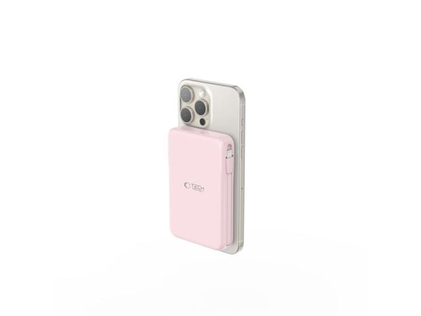Tech-Protect TECH-PROTECT PB31 LIFEMAG Magsafe powerbank 10000 mAh rosa