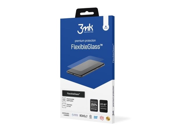 3mk FlexibleGlass - Skjermbeskyttelse for mobiltelefon - splash-proof - glass - for Apple iPhone 16 Pro