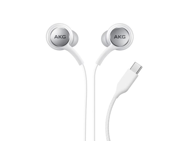 Samsung stereo in-ear-hodetelefoner EO-IC100BWE, USB-C, hvit (OOB bulk)