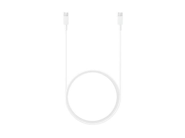 USB-kabel Samsung Samsung-datakabel EP-DX310JWE, USB-C/USB-C, 3A, 1,8 m, hvit (bulk)