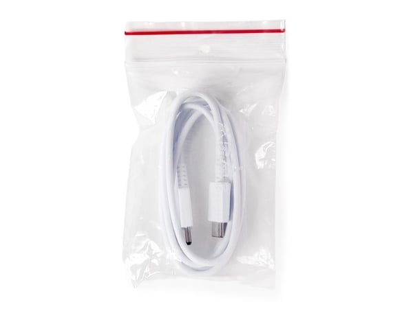 USB-kabel Samsung Samsung-datakabel EP-DX310JWE, USB-C/USB-C, 3A, 1,8 m, hvit (bulk)