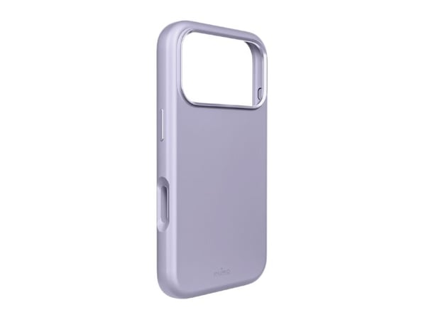 Pure Icon Mag Pro Liquid silikonveske for iPhone 17 Pro Max kompatibel med MagSafe, med kamerabeskyttelse og knapper i aluminium - rosa