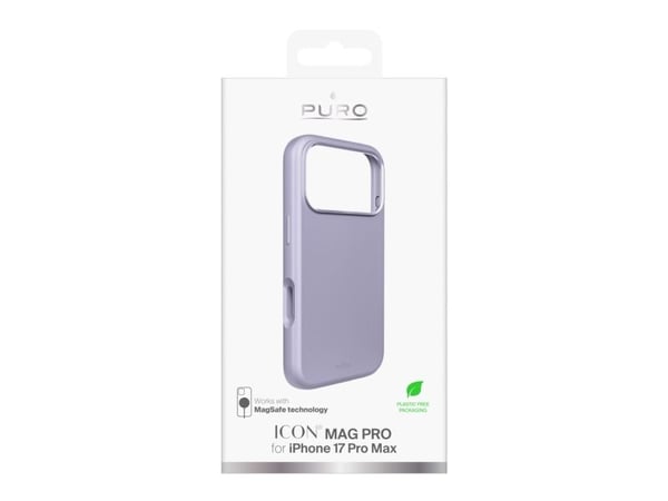 Pure Icon Mag Pro Liquid silikonveske for iPhone 17 Pro Max kompatibel med MagSafe, med kamerabeskyttelse og knapper i aluminium - rosa
