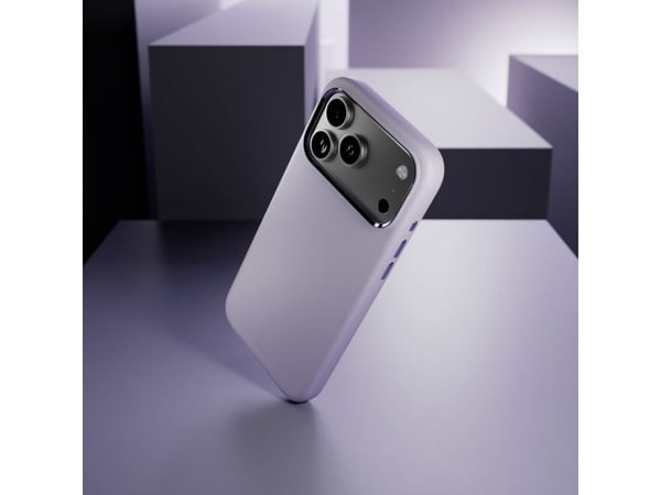 Pure Icon Mag Pro Liquid silikonveske for iPhone 17 Pro Max kompatibel med MagSafe, med kamerabeskyttelse og knapper i aluminium - rosa