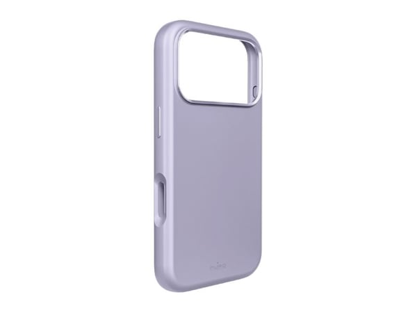 Pure Icon Mag Pro Liquid Silicone Case for iPhone 17 Pro kompatibel med MagSafe, med kamerabeskyttelse og knapper i aluminium - rosa