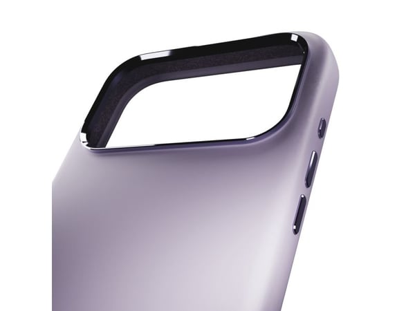 Pure Icon Mag Pro Liquid Silikoni kotelo iPhone 17 Pro yhteensopiva MagSafe, jossa on kameran suojaus ja alumiiniset painikkeet - vaaleanpunainen