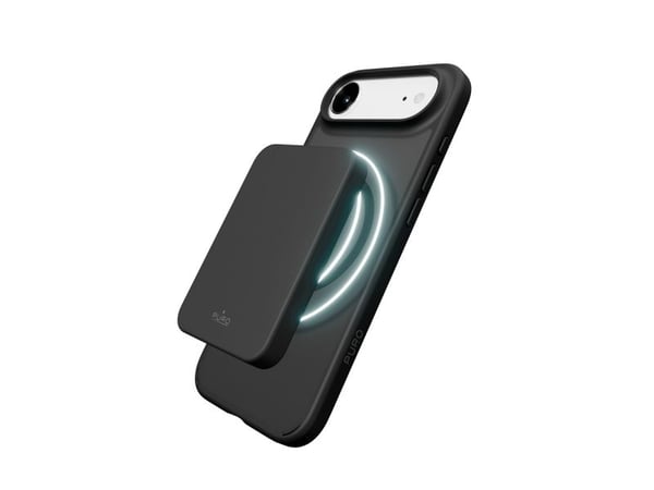 Puro Gradient TPU-deksel kompatibelt med MagSafe for iPhone 17 Air - svart