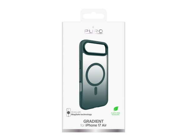 PURO PUIPC1766GRADPGRN, Etui, Apple, iPhone 17 Air, Grønn