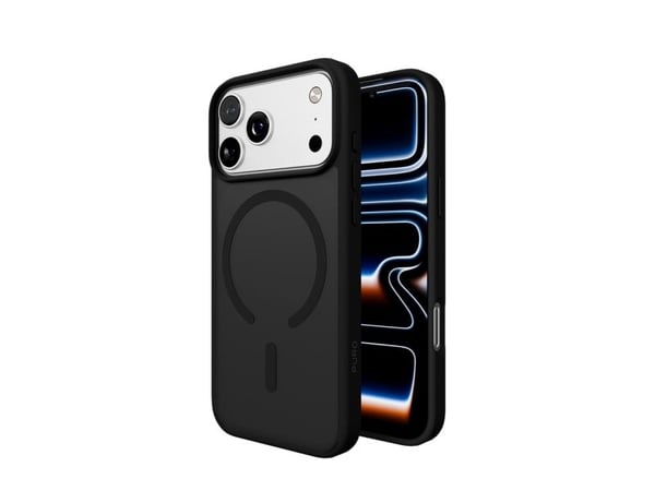 Puro Gradient TPU-deksel kompatibelt med MagSafe for iPhone 17 Pro Max - svart