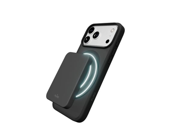Puro gradient TPU MagSafe-kompatibelt deksel til iPhone 17 Pro - svart