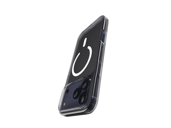 Puro Impact Clear D3O TPU+PC-etui kompatibelt med MagSafe for iPhone 17 Pro - gjennomsiktig