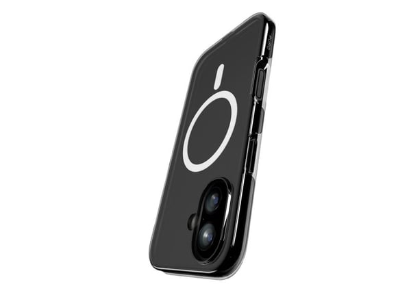 Puro Impact Clear D3O TPU+PC-etui kompatibelt med MagSafe for iPhone 17 - gjennomsiktig