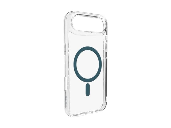 Puro Lite Mag TPU+PC-kompatibelt etui med MagSafe for iPhone 17 Air - gjennomsiktig med turkis ring