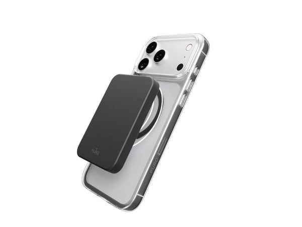PURO PUIPC17P63LITEMDKGR, Suojus, Apple, iPhone 17 Pro, harmaa, läpinäkyvä, läpinäkyvää