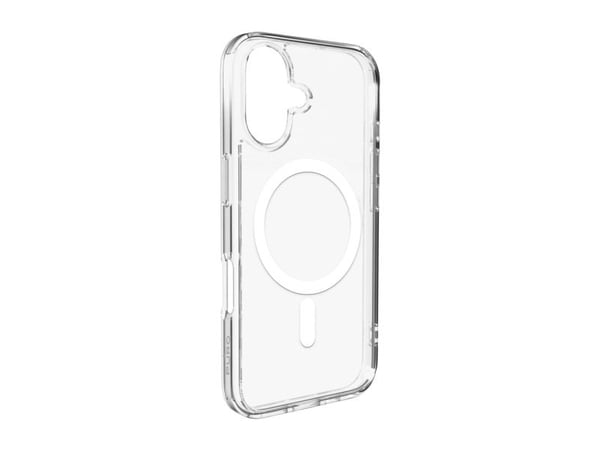 Puro Lite Mag TPU+PC-kompatibelt etui med MagSafe for iPhone 17 - gjennomsiktig med hvit ring