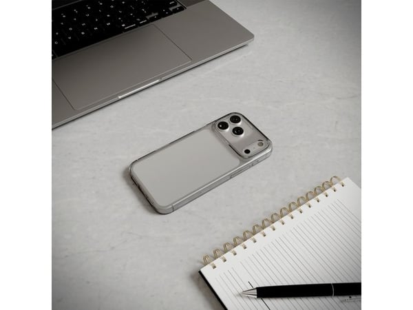 Puro 0.3 Nude ultratunt TPU-skal till iPhone 17 Pro Max - transparent