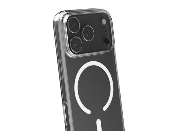 Puro 0,3 MAG Ultra-Slim TPU-etui kompatibelt med MagSafe for iPhone 17 Pro Max - gjennomsiktig