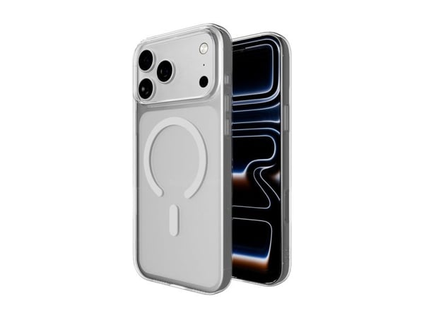 Puro 0,3 MAG Ultra-Slim TPU-etui kompatibelt med MagSafe for iPhone 17 Pro Max - gjennomsiktig