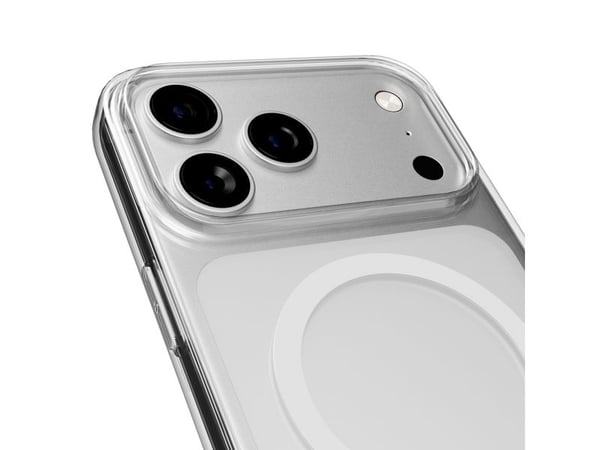 Puro 0,3 MAG Ultra-Slim TPU-etui kompatibelt med MagSafe for iPhone 17 Pro Max - gjennomsiktig