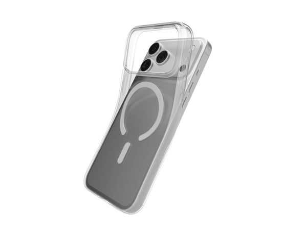 Puro 0,3 MAG Ultra-Slim TPU-etui kompatibelt med MagSafe for iPhone 17 Pro Max - gjennomsiktig