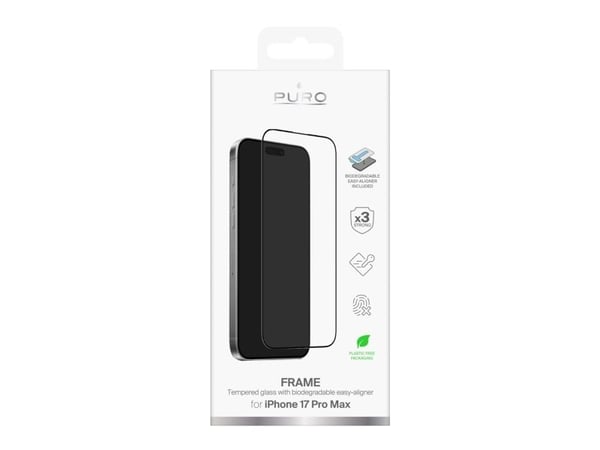 PURO PUSDGFRAIPHONE17P69, Apple, iPhone 17 Pro Max, Läpinäkyvä, 1 kpl