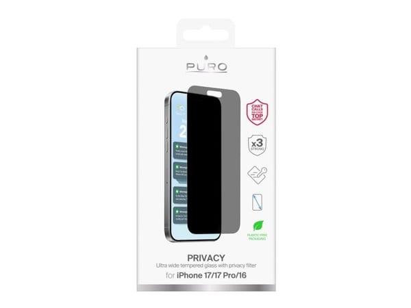 PURO PUSDGPRIPHONE1763, Apple, iPhone 17 / iPhone 17 Pro, Ridseresistentti, Lajittelu, 1 stk