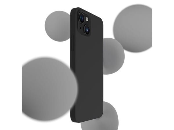 3mk Hardy Silicone MagCase för iPhone 14 Plus - Grå
