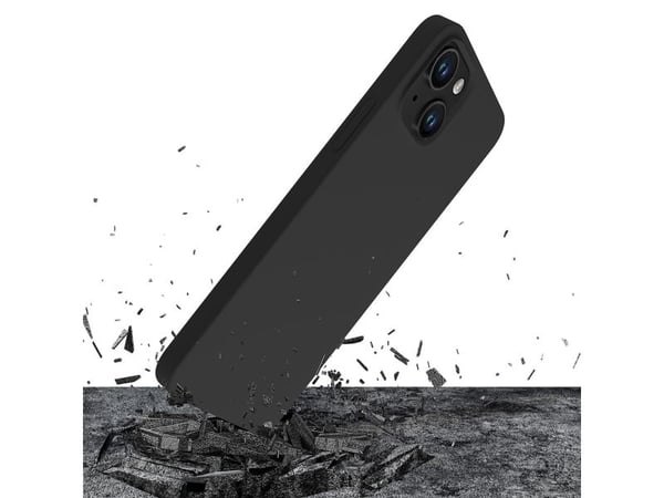3mk Hardy Silicone MagCase för iPhone 14 Plus - Grå