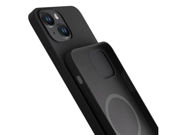 3mk Hardy Silicone MagCase för iPhone 14 Plus - Grå