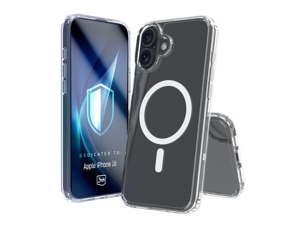Armor MagCase iPhone 16:lle MagSafe läpinäkyvästi