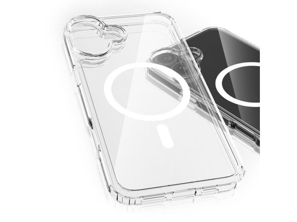 Armor MagCase iPhone 16:lle MagSafe läpinäkyvästi