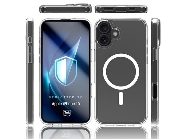 Armor MagCase for iPhone 16 MagSafe gjennomsiktig
