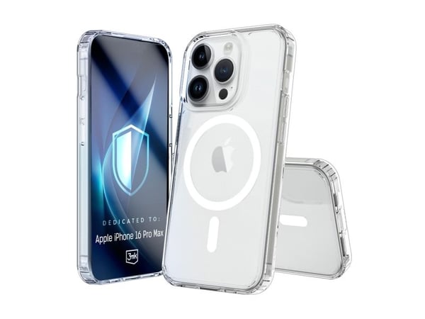 Armor MagCase för iPhone 16 Pro Max MagSafe transparent