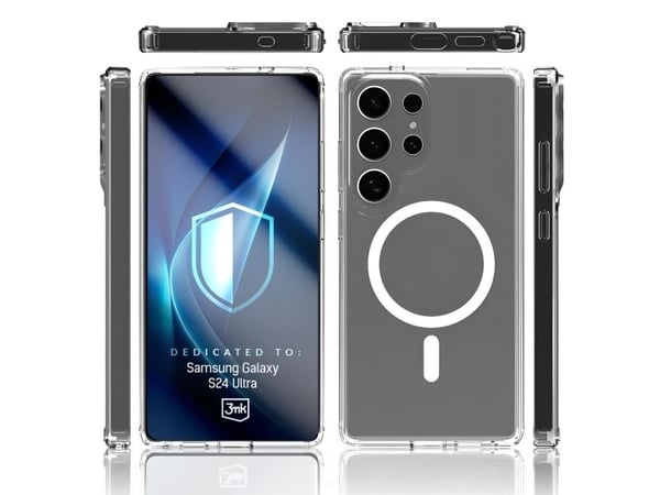 3mk Armor MagCase för Samsung Galaxy S24 Ultra - transparent