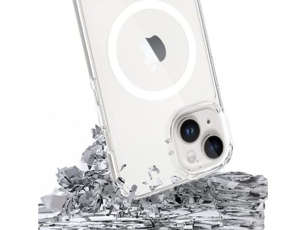 3mk Armor MagCase för iPhone 13 / 14 - transparent