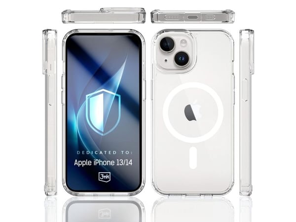 Armor MagCase iPhone 13/14:lle MagSafe läpinäkyvä