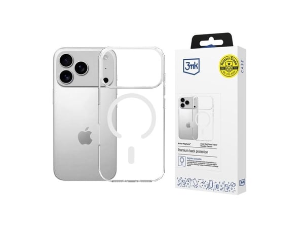 3mk Armor MagCase för iPhone 17 Pro - transparent