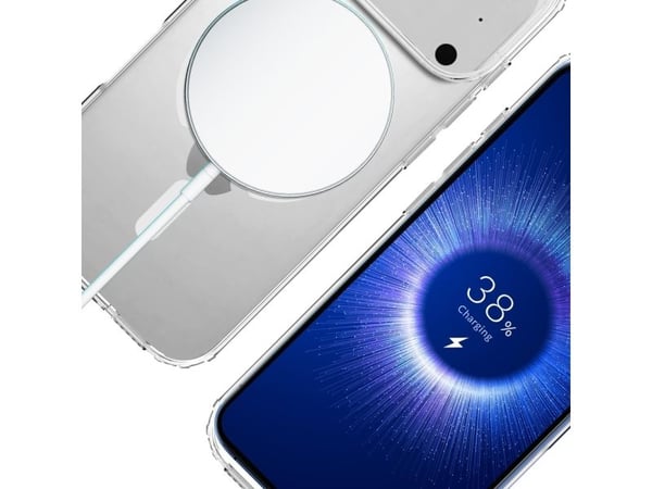 3mk Armor MagCase för iPhone 17 Pro - transparent