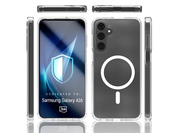 Armor MagCase for Samsung A16 4G/5G MagSafe gjennomsiktig