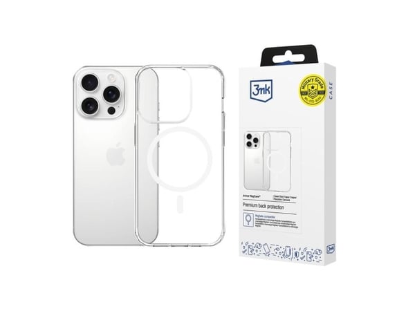 3MK Armor MagCase för iPhone 14 Pro MagSafe transparent