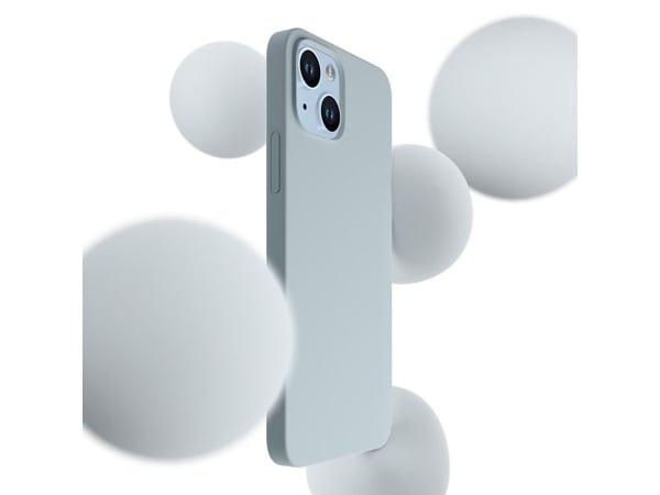 3Mk Blue 3 mm tykt, slitesterkt MagCase-etui i silikon for iPhone 14 Plus - Blå