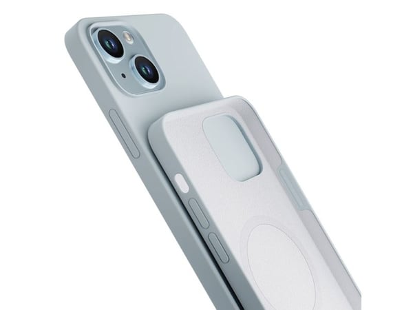 3Mk Blue 3 mm tykt, slitesterkt MagCase-etui i silikon for iPhone 14 Plus - Blå