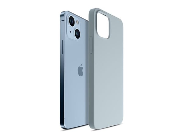 Kotelo 3Mk Sininen 3 mm paksu kestävä silikoni MagCase iPhone 14 Plus -puhelimelle - Sininen