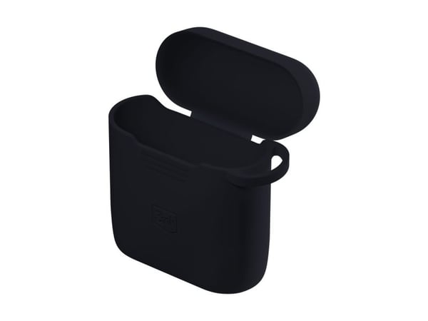 3mk etui til hodetelefoner AirPods - 3mk silikon AirPods-deksel - AirPods 2. gen. svart