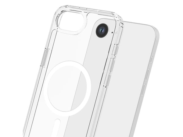 Armor MagCase for iPhone 16e Magsafe gjennomsiktig