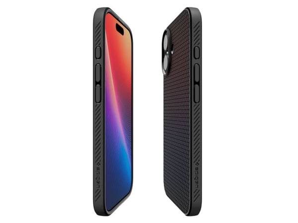 Spigen ACS10369, Suojus, Apple, iPhone 17, 16 cm (6.3"), Musta