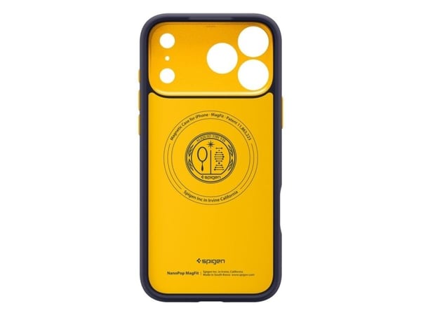Spigen ACS10326, Etui, Apple, iPhone 17 Pro, 16 cm (6.3"), Blåbær, Marineblå