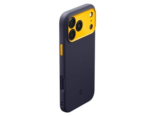 Spigen ACS10326, Etui, Apple, iPhone 17 Pro, 16 cm (6.3"), Blåbær, Marineblå
